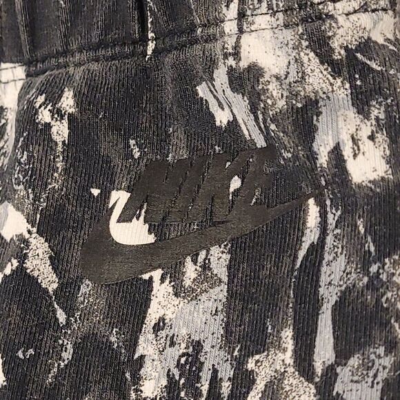 Nike Leg-A-See Mish Mash Leggings Foldover Just Do It Waistband Abstract Small - Picture 6 of 12